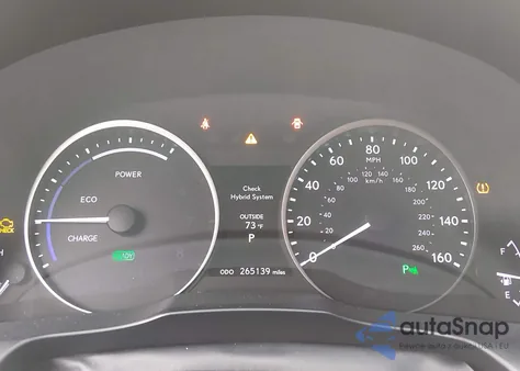 2013 Lexus Es 300H из США, поврежденный, VIN JTHBW1GG9D2019963